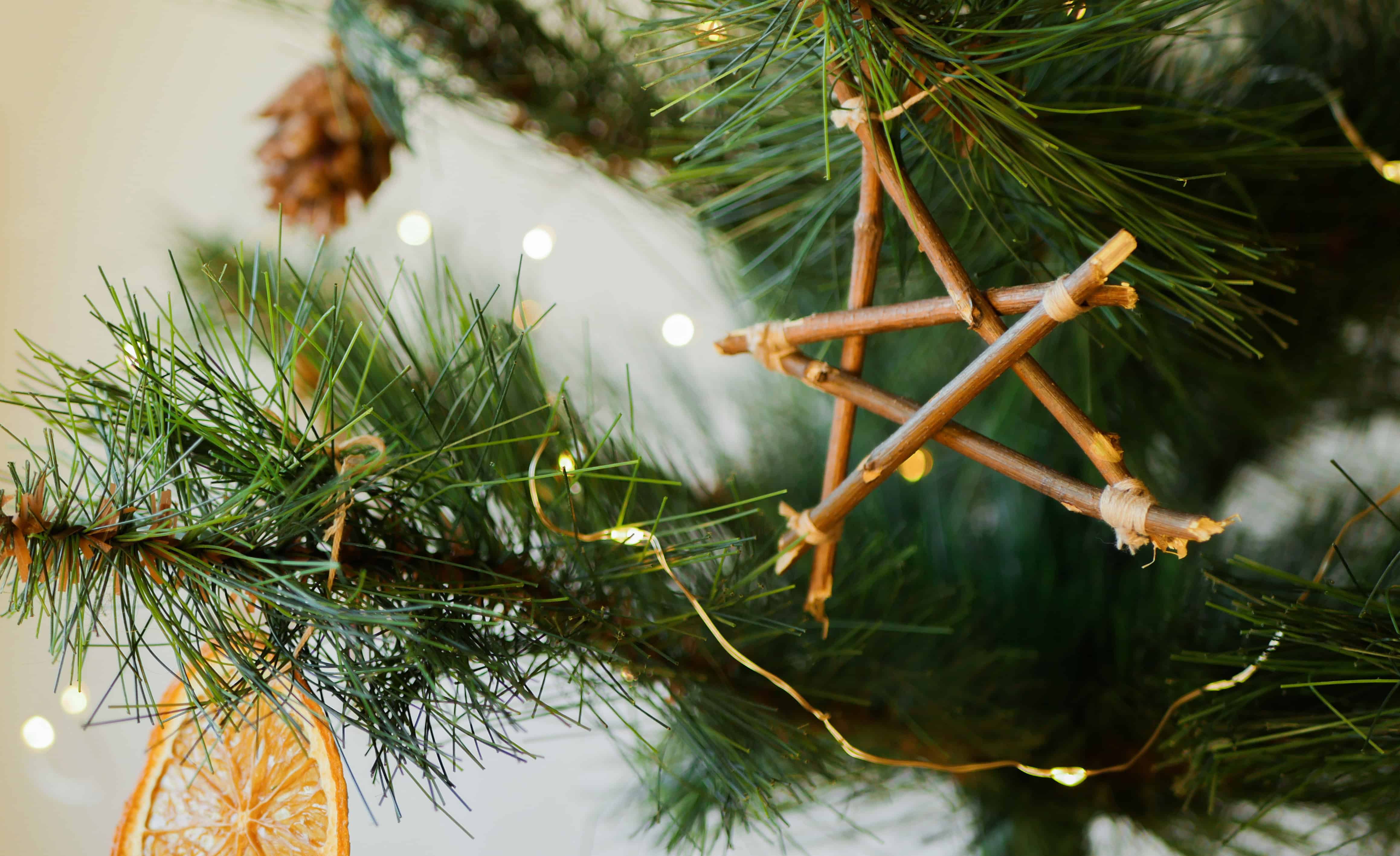 Christmas tree star.