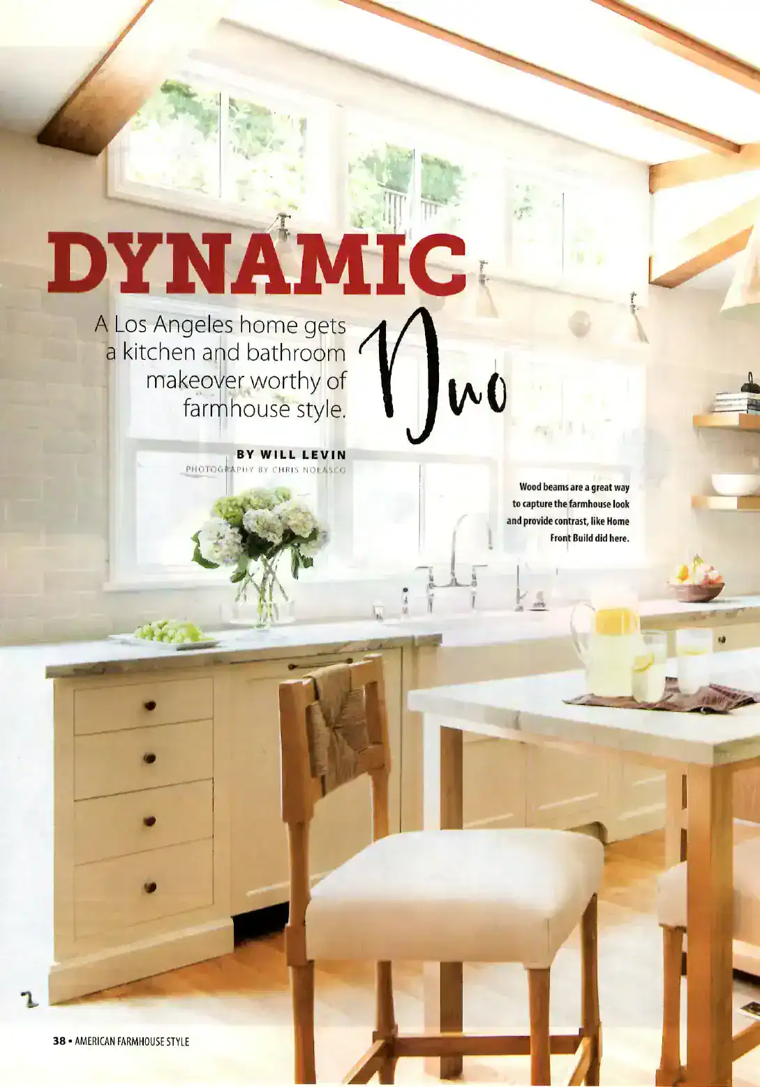 Bright kitchen with.