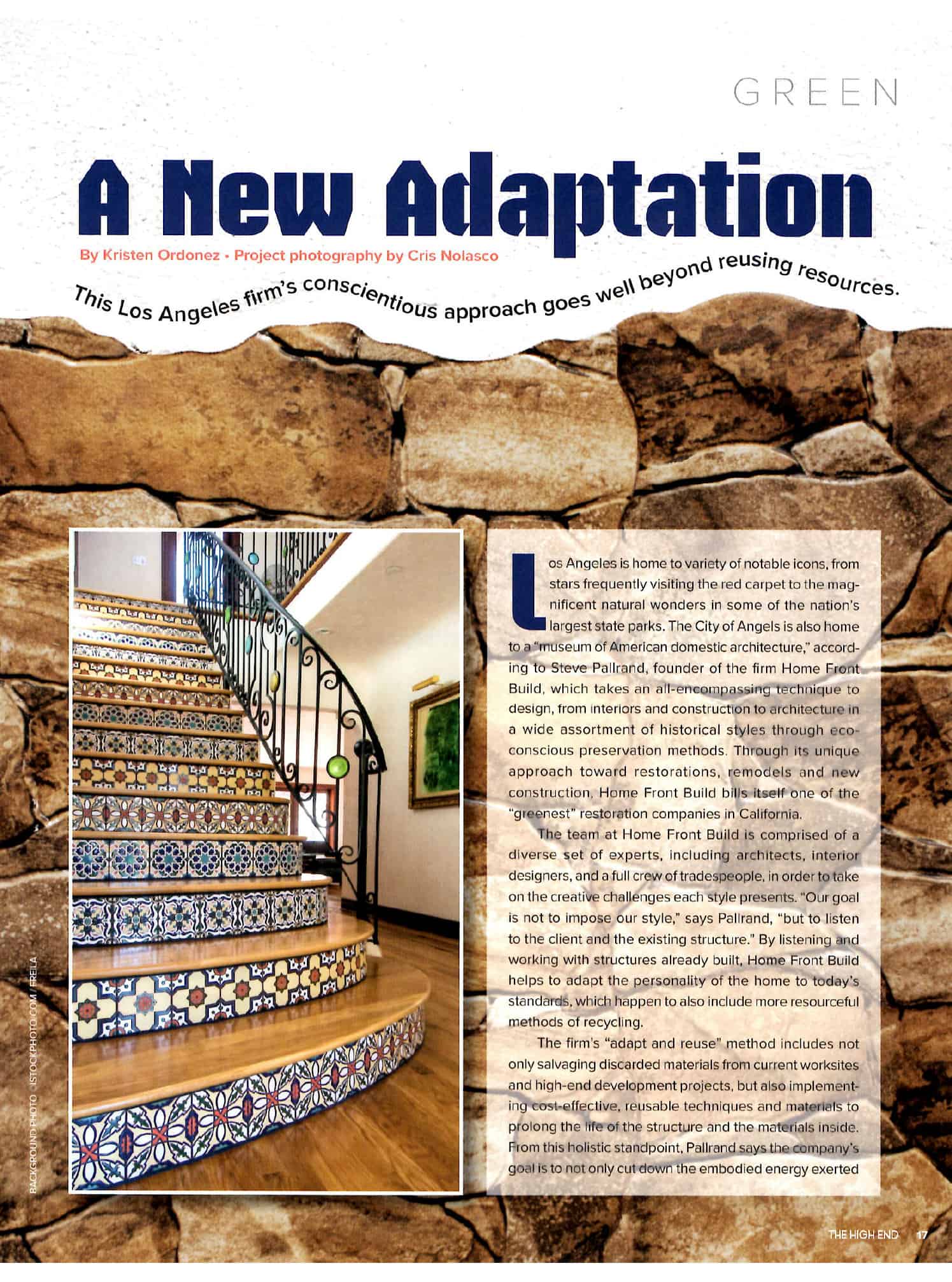 Staircase.