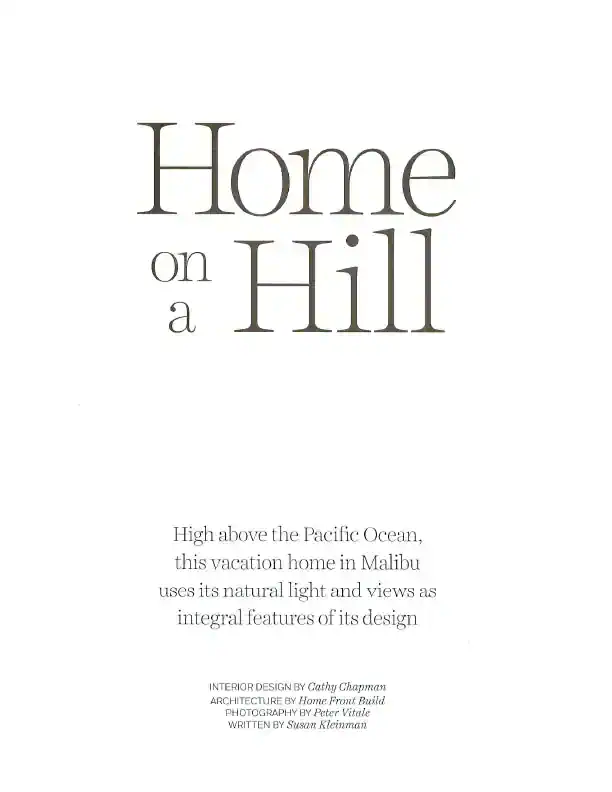 Home on a Hill.