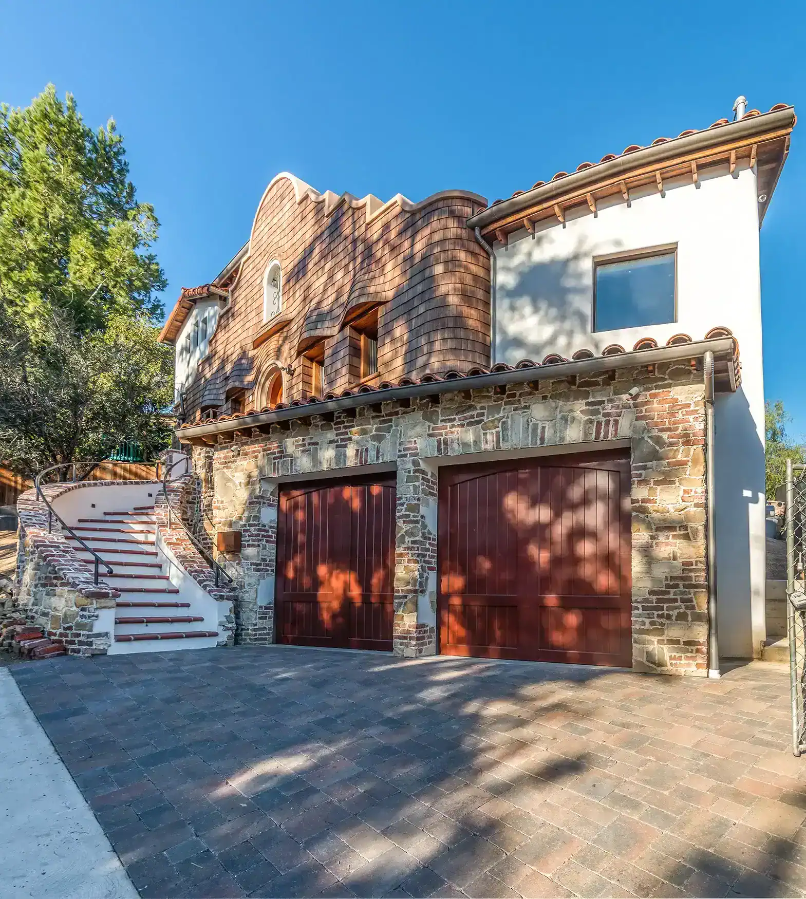 Los Angeles Exterior Stone Accent Wall Ideas